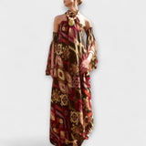 Monroe - Maxi haljina, inspirirana boho stilom