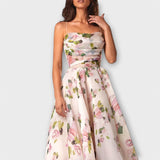 Elegantna Midi Haljina od Šifona