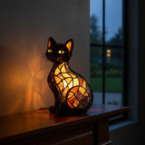Sjajna mačka - Lampa u vitražima