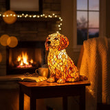 Beník - Lampa od vitraža