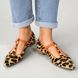 Lulu | Balerinke s t-trakom u uzorku leopard
