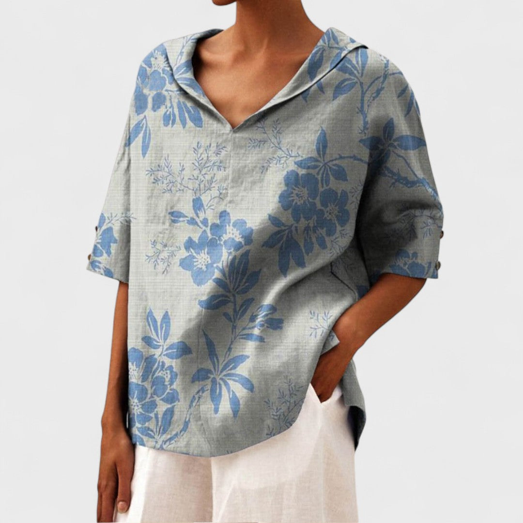Lenka - Elegantni top s V izrezom