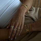 Gabriela Sofisticirani Twist Prsten Svakodnevni Stil