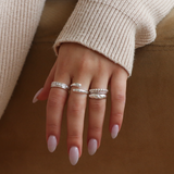 Gabriela Sofisticirani Twist Prsten Svakodnevni Stil
