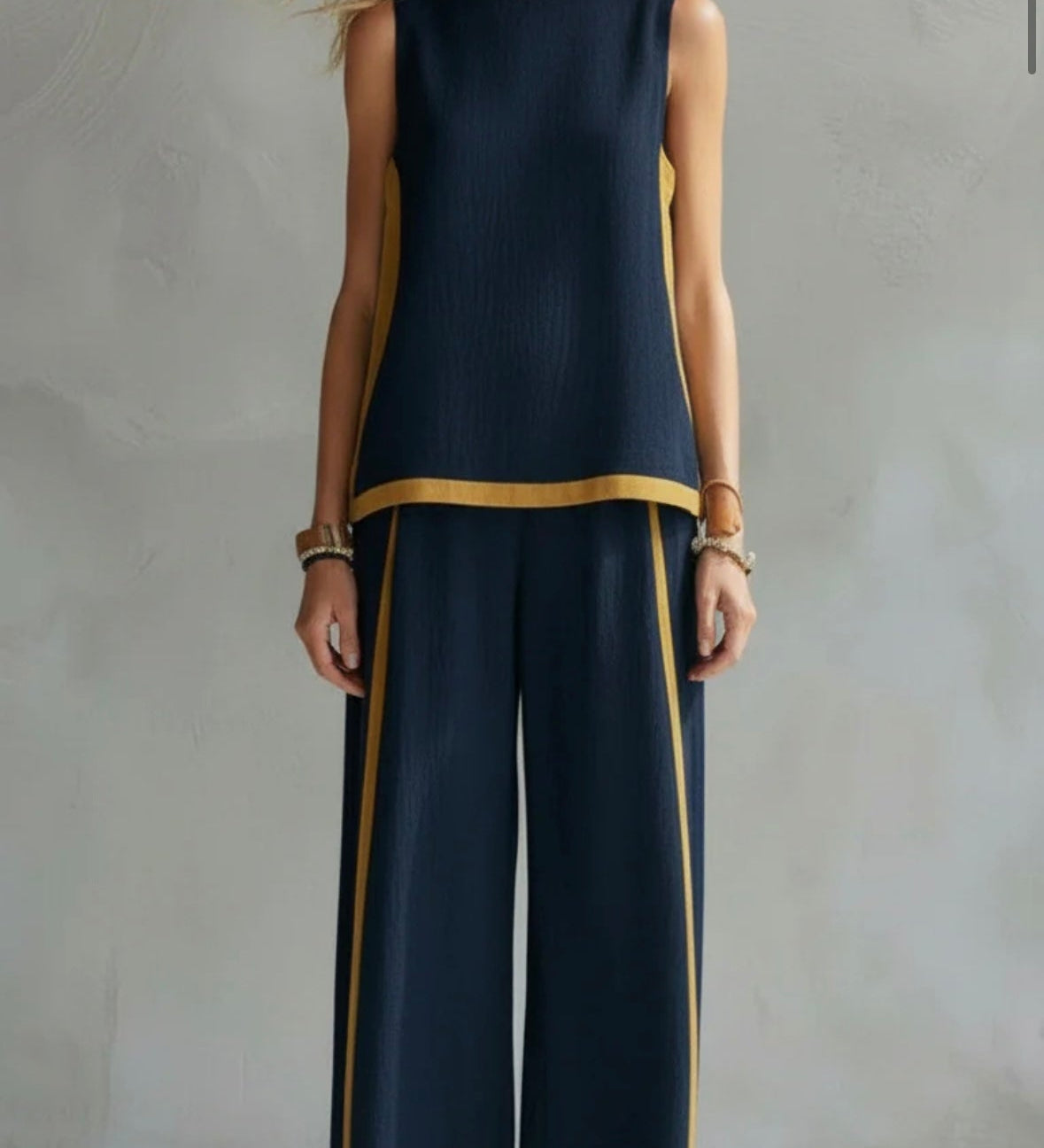 Leila | Elegantan komplet od pamuka i lana