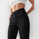 Kristýna Sofisticirani Bootcut Traperice s Visokim Strukom