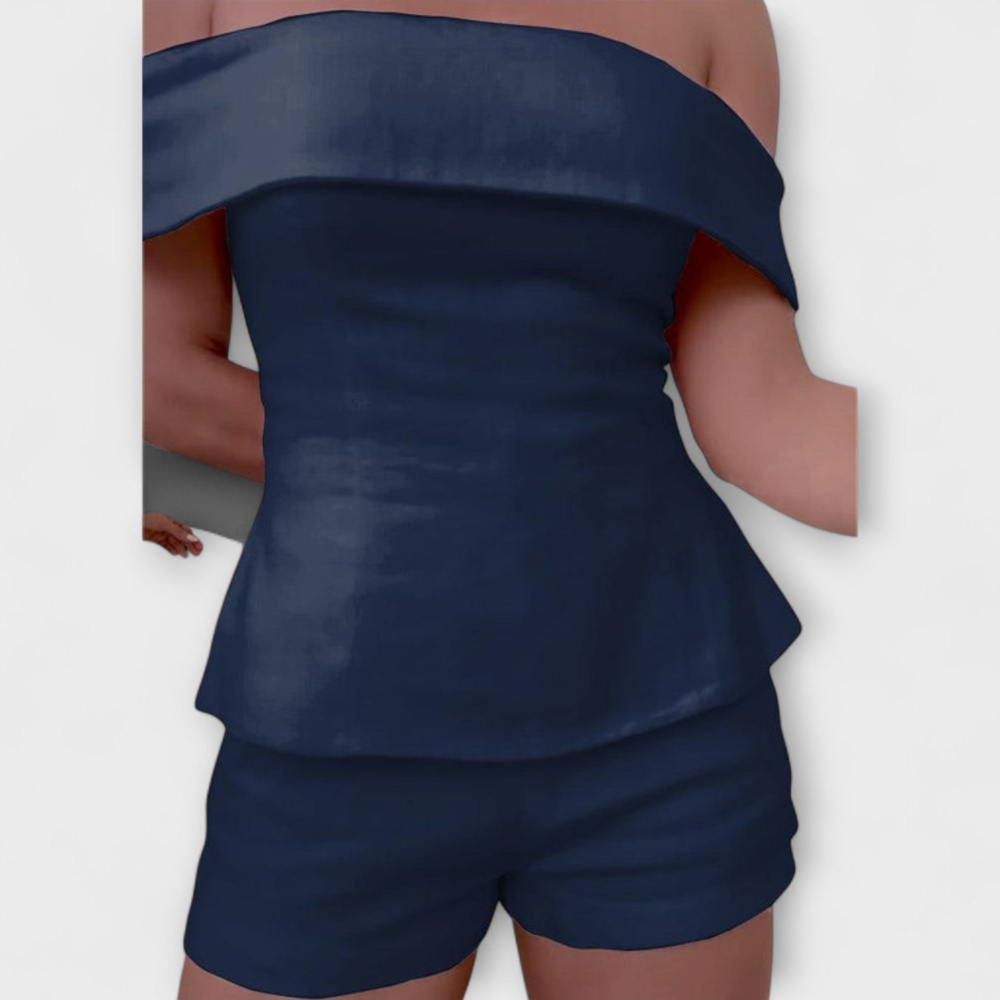 Olivia - Baltski pamučno-linen dvodijelni komplet
