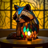 Mīklis - Lampa vitražima