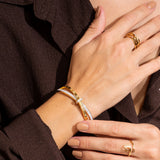 Eva Sofisticirana Minimalistička Narukvica Od Nehrđajućeg Čelika