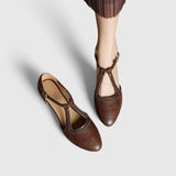 Delphine | Elegantne ravne sandale