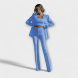 Selina - Stylish 3-dijelni set (Jakna, Top, Hlače)