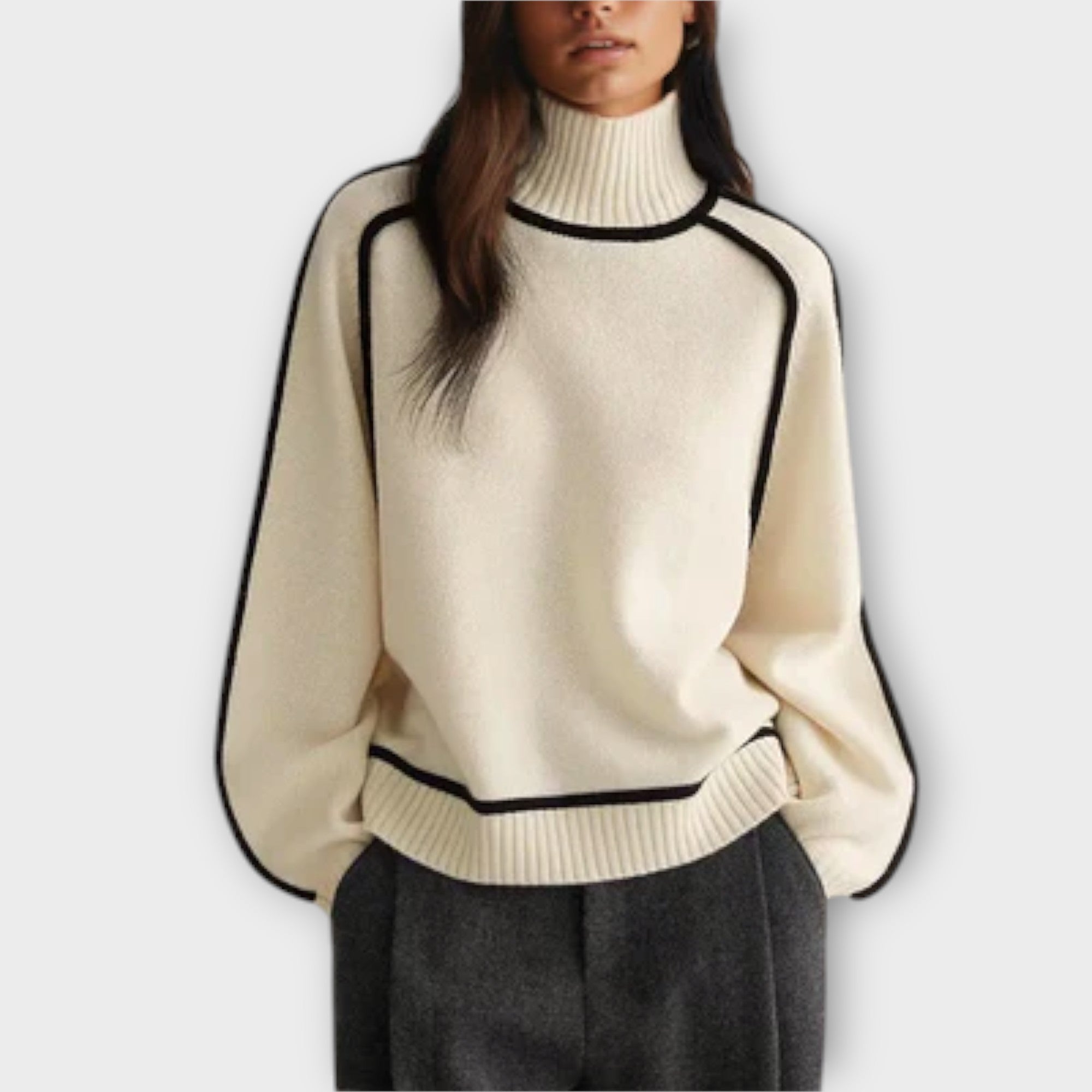Emilie - Mekani i elegantni visoki ovratnik