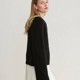 Camila | Elegantan pleteni kardigan s gumbima