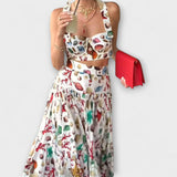 Heathers - Stylish dvodijelni set s suknjom