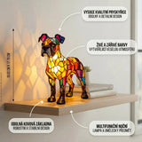 Rocky - Lampa vitraž