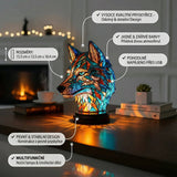 Akela - Vitražna lampa