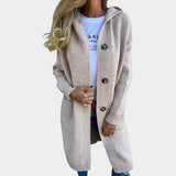 Adriana - Elastični kardigan s gumbima
