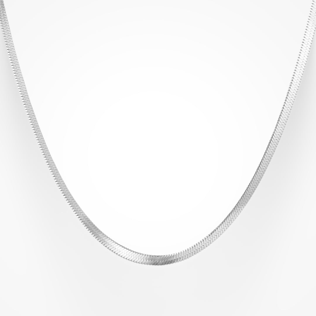 Eva Elegants Čūska Metalna Ogrlica Minimalistička