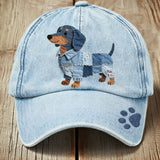 Bonita - Unisex patchwork traper jakna za kućne ljubimce s taksijem