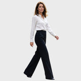 Karolína - Elegantne hlače s visokim strukom